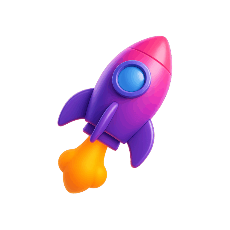 Marketingberatung persönlich: Eine startende Rakete.